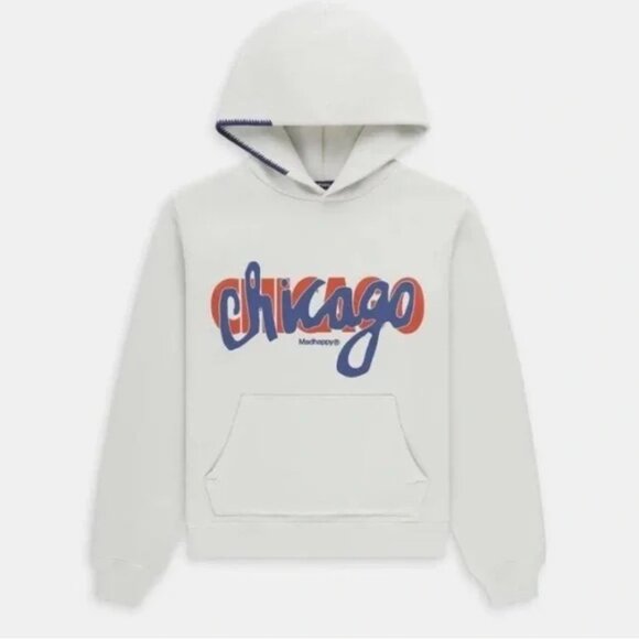 NWT Madhappy RARE Chicago Unisex Hoodie Small - Picture 1 of 9